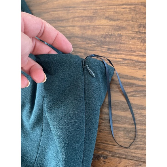 DRESS THE POPULATION Tiffany One-Shoulder Midi Dress Pine Green Size XS $148 - Picture 5 of 7